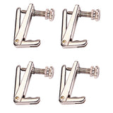 Max Maxb 4pcs Violin Fiddle Fine Tuners String Adjusters for 3/4 4/4 Size Violins