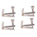 Max Maxb 4pcs Violin Fiddle Fine Tuners String Adjusters for 3/4 4/4 Size Violins