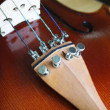 Max Maxb 4pcs Violin Fiddle Fine Tuners String Adjusters for 3/4 4/4 Size Violins