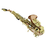 Maxbell Professional Soprano Saxophone Sax Wind Instrument Pink