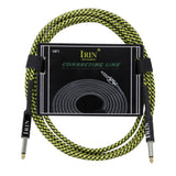 Maxbell 6.5mm Guitar Connection Cable for Electric Bass Guitar Accessory Yellow