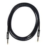 Maxbell 6.5mm Guitar Connection Cable for Electric Bass Guitar Accessory Blue