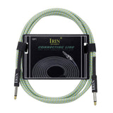 Maxbell 6.5mm Guitar Connection Cable for Electric Bass Guitar Accessory Green