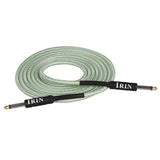 Maxbell 6.5mm Guitar Connection Cable for Electric Bass Guitar Accessory Green