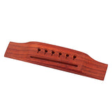 Maxbell Wooden 6 String Acoustic Folk Guitar Bridge Guitar Repair Replacement Parts