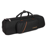 Maxbell Comfortable Adjustable Shoulder Strap Trumpet Padded Gig Bag Big Case Black