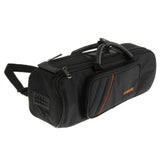 Maxbell Comfortable Adjustable Shoulder Strap Trumpet Padded Gig Bag Big Case Black