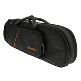 Maxbell Comfortable Adjustable Shoulder Strap Trumpet Padded Gig Bag Big Case Black
