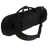 Maxbell Comfortable Adjustable Shoulder Strap Trumpet Padded Gig Bag Big Case Black