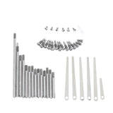 Max Maxb Clarinet Shaft Rod Screws Repair Tool Set for Woodwind Instrument Accessory