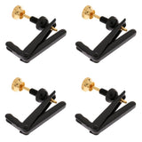 Max Maxb 4pcs Cello Fine Tuners String Adjusters for Violin Cello Accessories 4-4-3-4