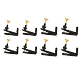 Max Maxb 4pcs Cello Fine Tuners String Adjusters for Violin Cello Accessories 4-4-3-4
