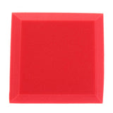 Max Maxb 6 Pieces Sound Stop Acoustic Foam Panel Soundproofing Board  Pad Red