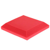 Max Maxb 6 Pieces Sound Stop Acoustic Foam Panel Soundproofing Board  Pad Red