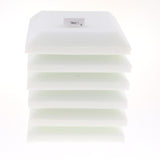 Max Maxb 6 Pieces Sound Stop Acoustic Foam Panel Soundproofing Board  Pad White