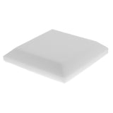 Max Maxb 6 Pieces Sound Stop Acoustic Foam Panel Soundproofing Board  Pad White
