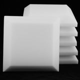Max Maxb 6 Pieces Sound Stop Acoustic Foam Panel Soundproofing Board  Pad White