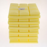 Max Maxb 6pcs Acoustic Wedge Foam Sound Absorption Panels for Audio Equipment Yellow