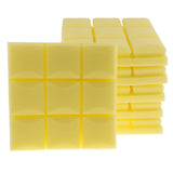Max Maxb 6pcs Acoustic Wedge Foam Sound Absorption Panels for Audio Equipment Yellow