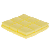 Max Maxb 6pcs Acoustic Wedge Foam Sound Absorption Panels for Audio Equipment Yellow