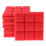 Max 6pcs Acoustic Wedge Foam Sound Absorption Panels for Audio Equipment Red