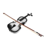 Max Solid Wood Violin Set with Rosin Bow Case for Beginners Students 3-4
