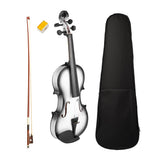 Max Maxb Solid Wood Violin Set with Rosin Bow Case for Beginners Students 1-2