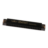 Max Maxb 20 Hole C Key Harmonica Mouth Organ Musical Instrument Gift Black