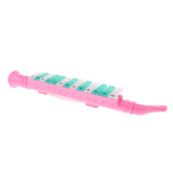 Max Maxb 13 Key Melodica Piano Keyboard Mouth Organ Harmonica for Beginner Pink