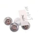 Max Maxb 4pcs Guitar Speed Control Knobs Volume Knobs for ST Guitar Silver