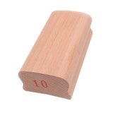 Max Maxb Wood Radius Sanding Block Fingerboard Fretboard Fret Leveling Tool 10