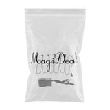 Maxbell 1 to 6 Way Guitar Effect Pedals Power Supply Cable Right Angle Round Jacks