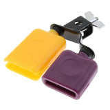 Max Maxb Multicolor Cowbell Drum Set Kit Musical Percussion Accessory