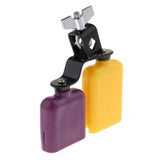 Max Maxb Multicolor Cowbell Drum Set Kit Musical Percussion Accessory