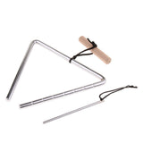 Max Maxb Musical Triangle&Beater Metal Percussion Instrument Children Kids Toy 9inch