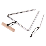 Max Maxb Musical Triangle&Beater Metal Percussion Instrument Children Kids Toy 9inch