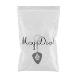 Max Maxb Guitar Bass Plectrum Luminous Keychain Key Fob Picks Girl