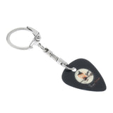 Max Maxb Guitar Bass Plectrum Luminous Keychain Key Fob Picks Girl