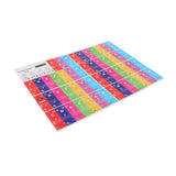 Max Maxb Removable Piano Stickers 37 Keys Keyboard for Kids Learning Colorful