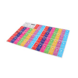 Max Maxb Removable Piano Stickers 37 Keys Keyboard for Kids Learning Colorful