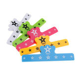 Max Maxb 5pcs Music Note Holder Page Clip for Music Sheet Book Instrument Parts Star