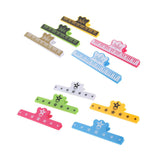 Max Maxb 5pcs Music Note Holder Page Clip for Music Sheet Book Instrument Parts Star