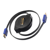 Max Maxb Retractable Portable HDMI V1.4 Cable 1080P Adapter 3D Cord Wire 1m