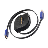 Max Maxb Retractable Portable HDMI V1.4 Cable 1080P Adapter 3D Cord Wire 1.8m