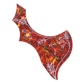 Max Maxb Left Handed Acoustic Guitar Pickguard Pick Guard Anti-scratch Plate Red