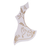 Max Maxb Left Handed Acoustic Guitar Pickguard Pick Guard Anti-scratch Plate White