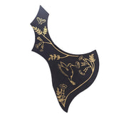Max Maxb Left Handed Acoustic Guitar Pickguard Pick Guard Anti-scratch Plate Black