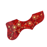 Max Maxb Self Adhesive Acoustic Guitar Pickguard for 40'' 41'' Guitar Red