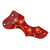 Max Maxb Self Adhesive Acoustic Guitar Pickguard for 40'' 41'' Guitar Red