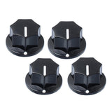 Max Maxb 4 Pcs of Pack Volume Control Knob Potentiometer Cap for Electric Guitar